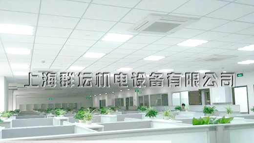 上海迅時通信有限公司辦公室中央空調效果圖